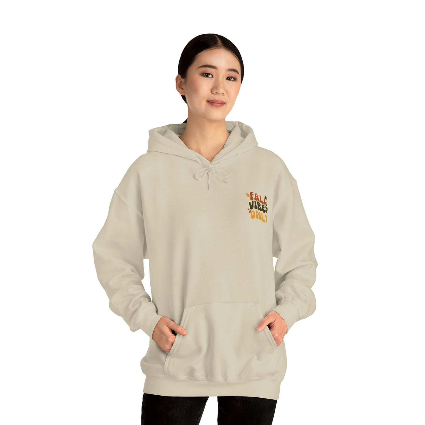 Fall Vibes Only Hooded Sweatshirt - Fall and Halloween