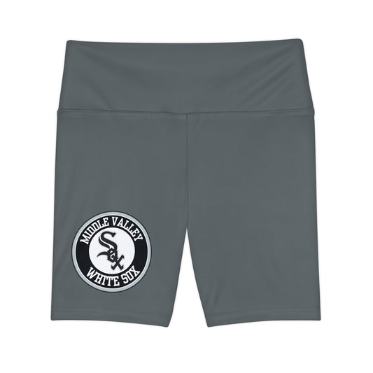 Middle Valley White Sox - Women's Workout Shorts - Dark Grey