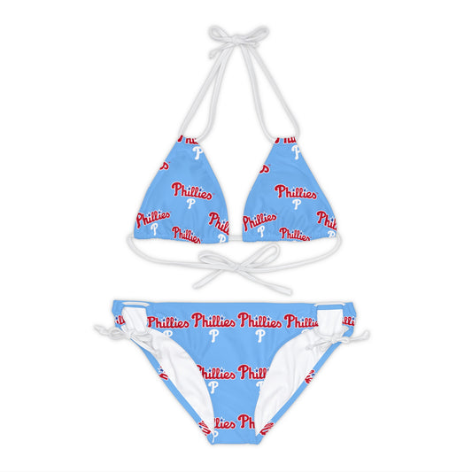 Philadelphia Phillies Strappy Bikini Set: Show Your Team Spirit in Style