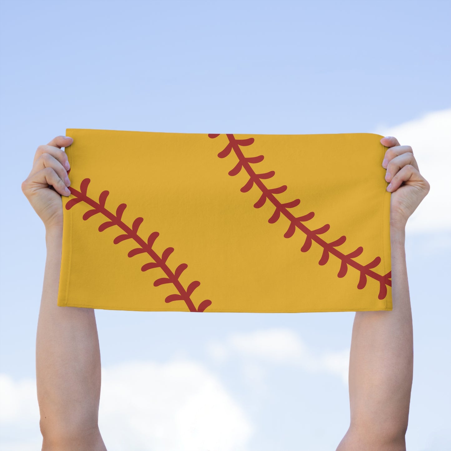 Softball Rally Towel - Rally Your Spirit, 11"x18"