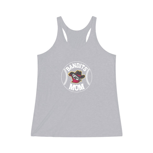 Bandits Mom - Women's Tri-Blend Racerback Tank