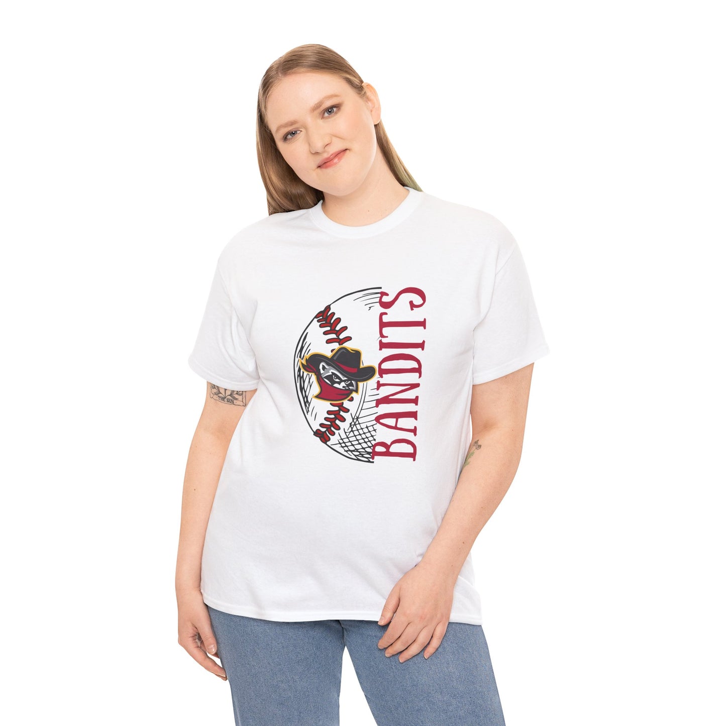 Bandits Baseball - Unisex Cotton T-shirt