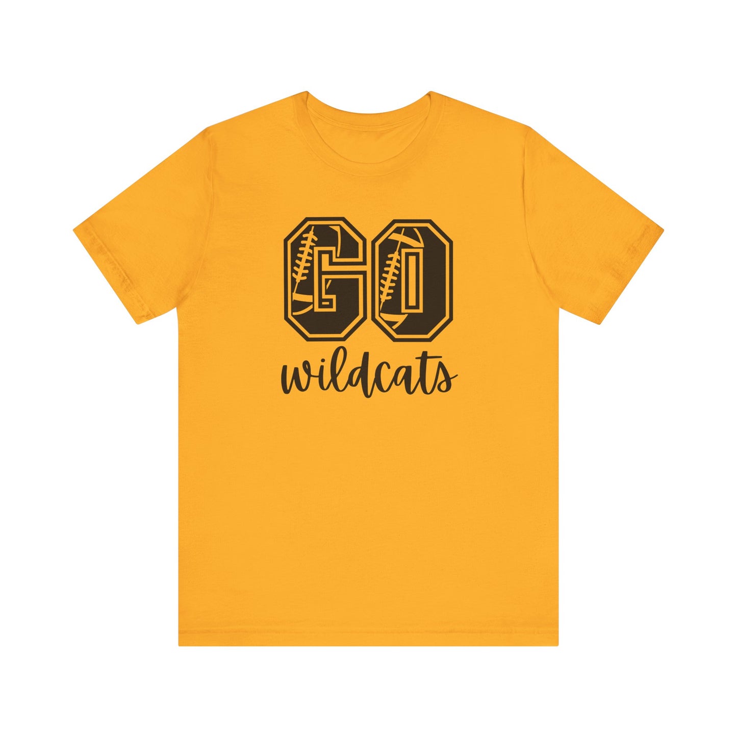 Go Wildcats - Football Mom Jersey Short Sleeve T-shirt: Wear Your Pride