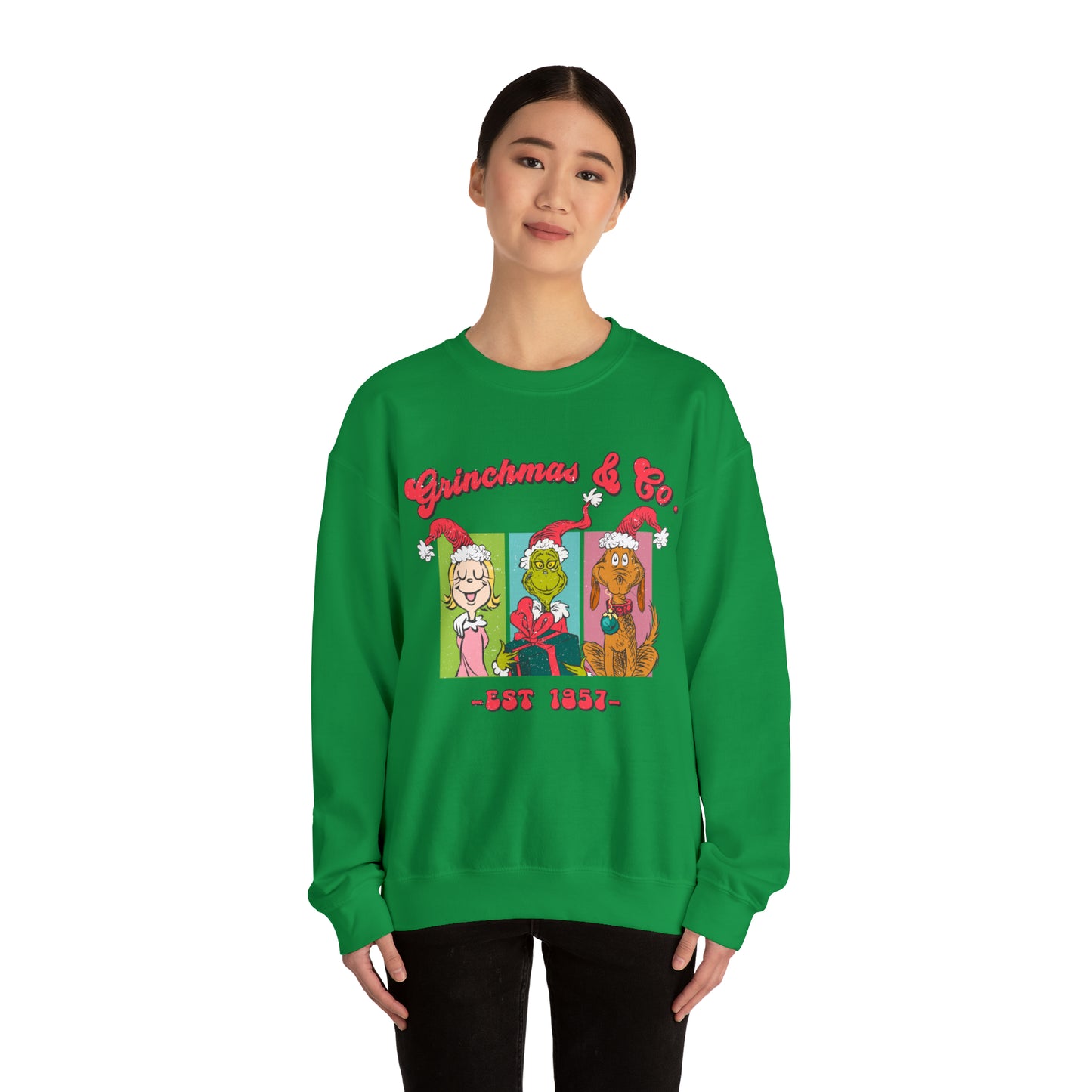 Grinchmas & Co. - Est. 1957 - Crewneck Sweatshirt - Christmas