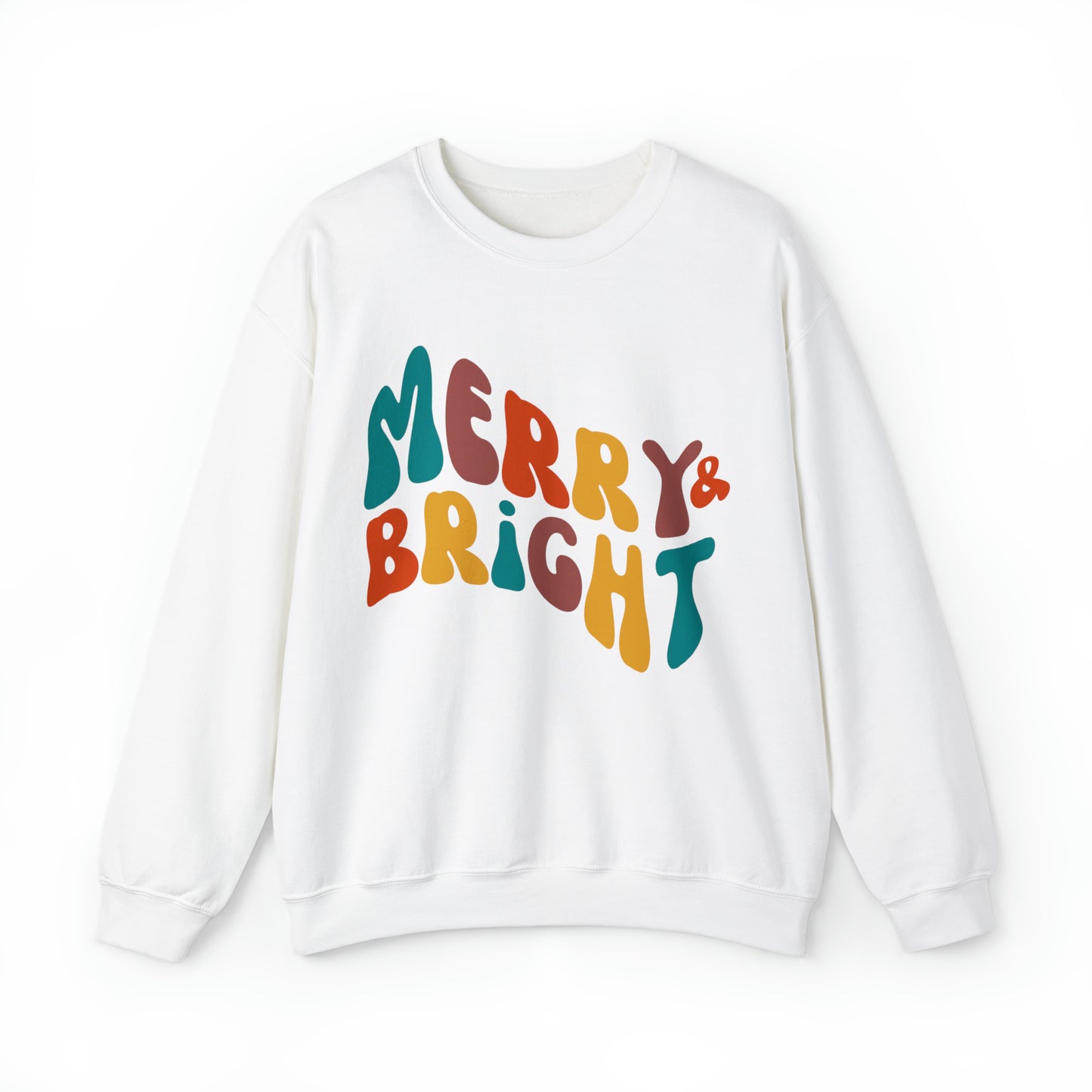 Merry & Bright - Crewneck Sweatshirt - Christmas