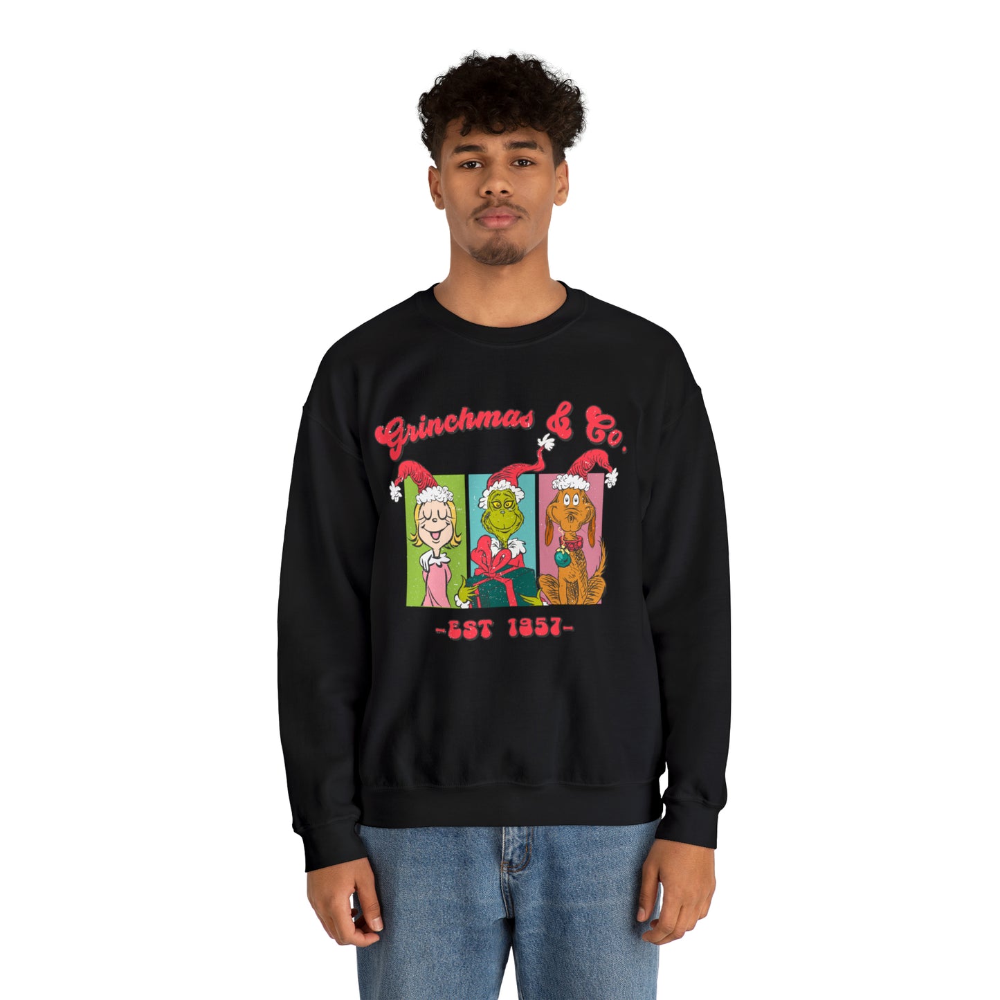 Grinchmas & Co. - Est. 1957 - Crewneck Sweatshirt - Christmas