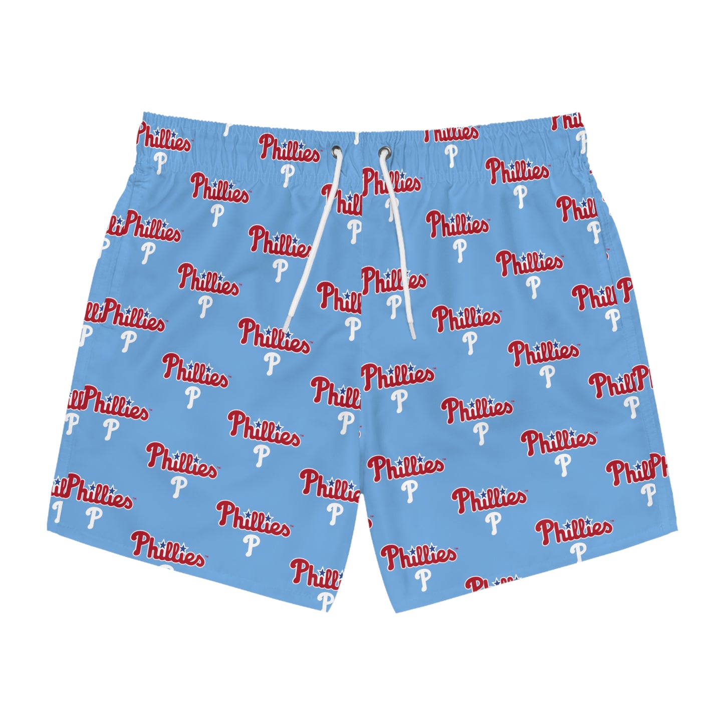 Show Your Team Spirit with Stylish Philadelphia Phillies Men's Swim Trunks