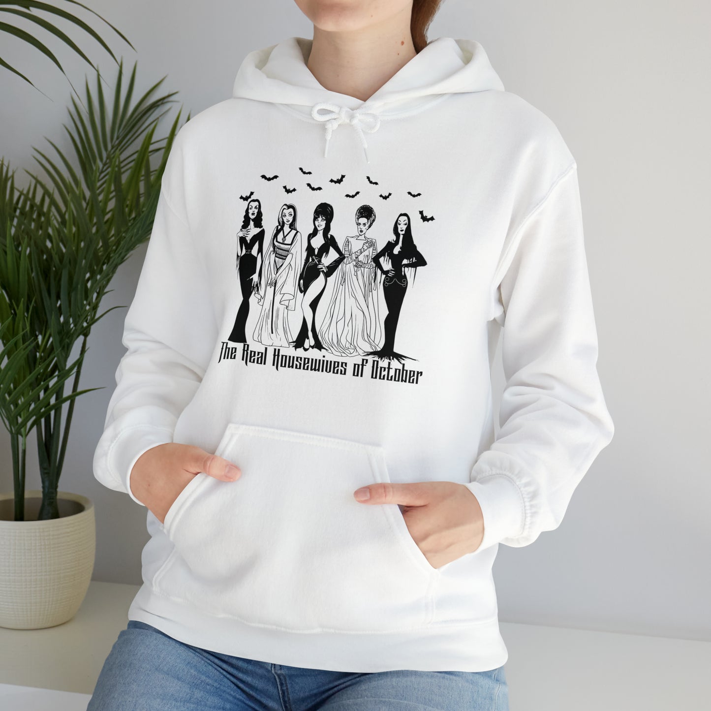 The Real Housewives of October - Halloween Themed Hooded Sweatshirt