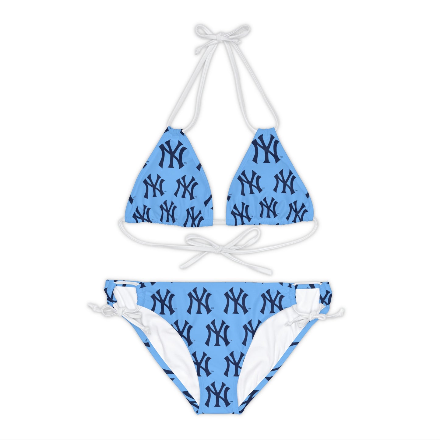 New York Yankees Strappy Bikini Set: Show Your Team Spirit in Style