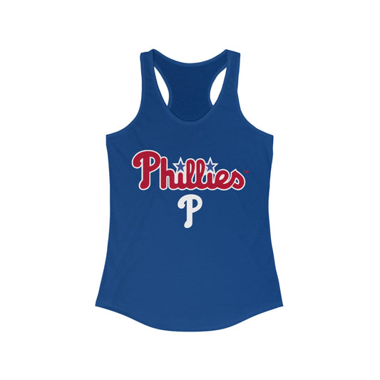 Philadelphia Phillies: Fan Apparel - Game Day Style - Women's Phillies Racerback Tank Top