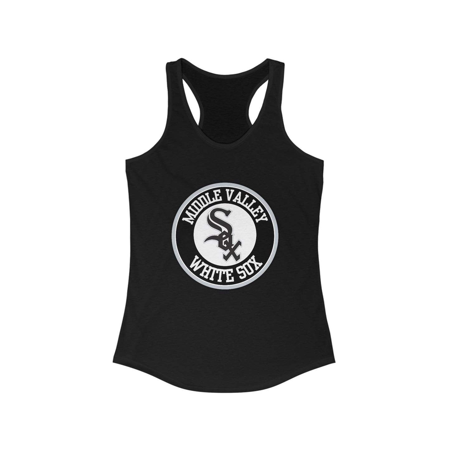 Middle Valley White Sox - Women's Ideal Racerback Tank