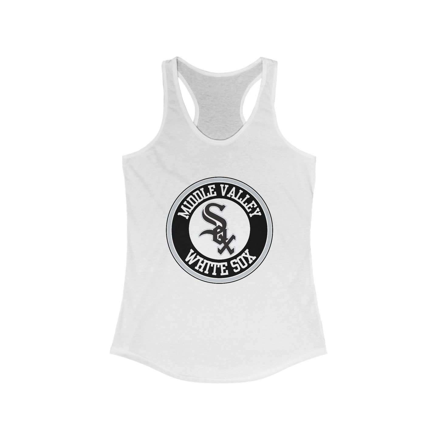 Middle Valley White Sox - Women's Ideal Racerback Tank