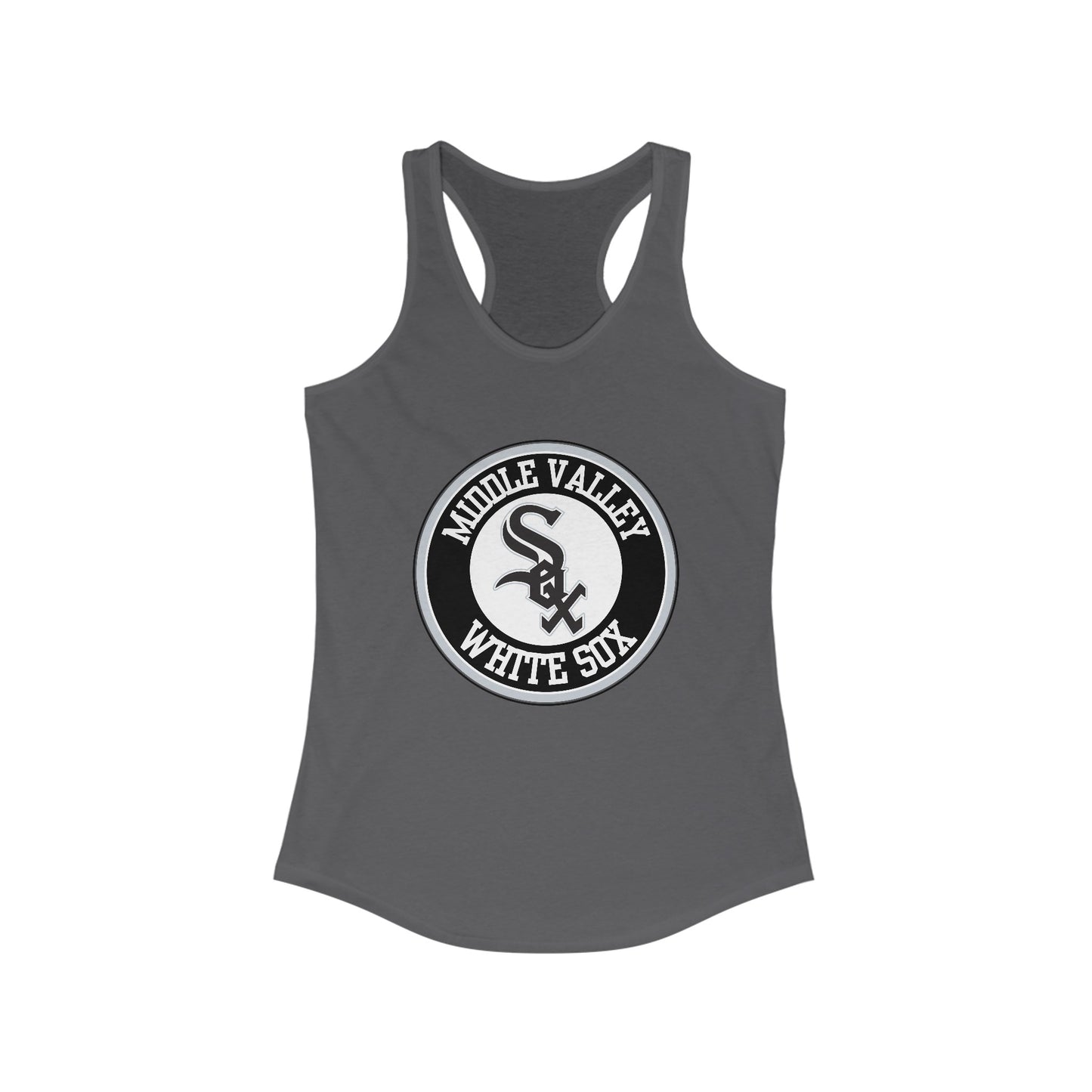 Middle Valley White Sox - Women's Ideal Racerback Tank