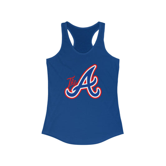 Atlanta Braves: Fan Apparel - Game Day Style - Women's Braves Racerback Tank Top