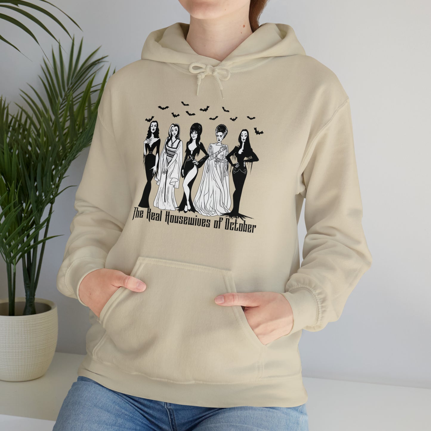 The Real Housewives of October - Halloween Themed Hooded Sweatshirt