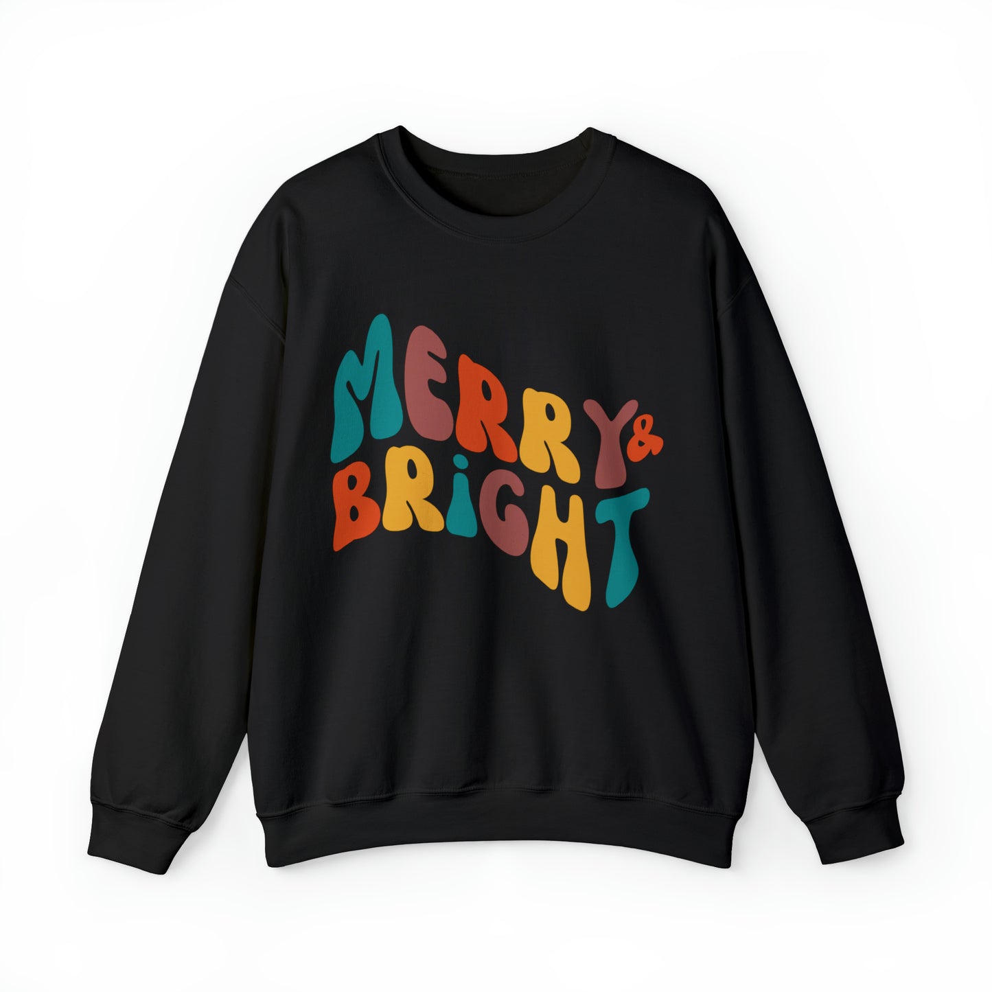 Merry & Bright - Crewneck Sweatshirt - Christmas