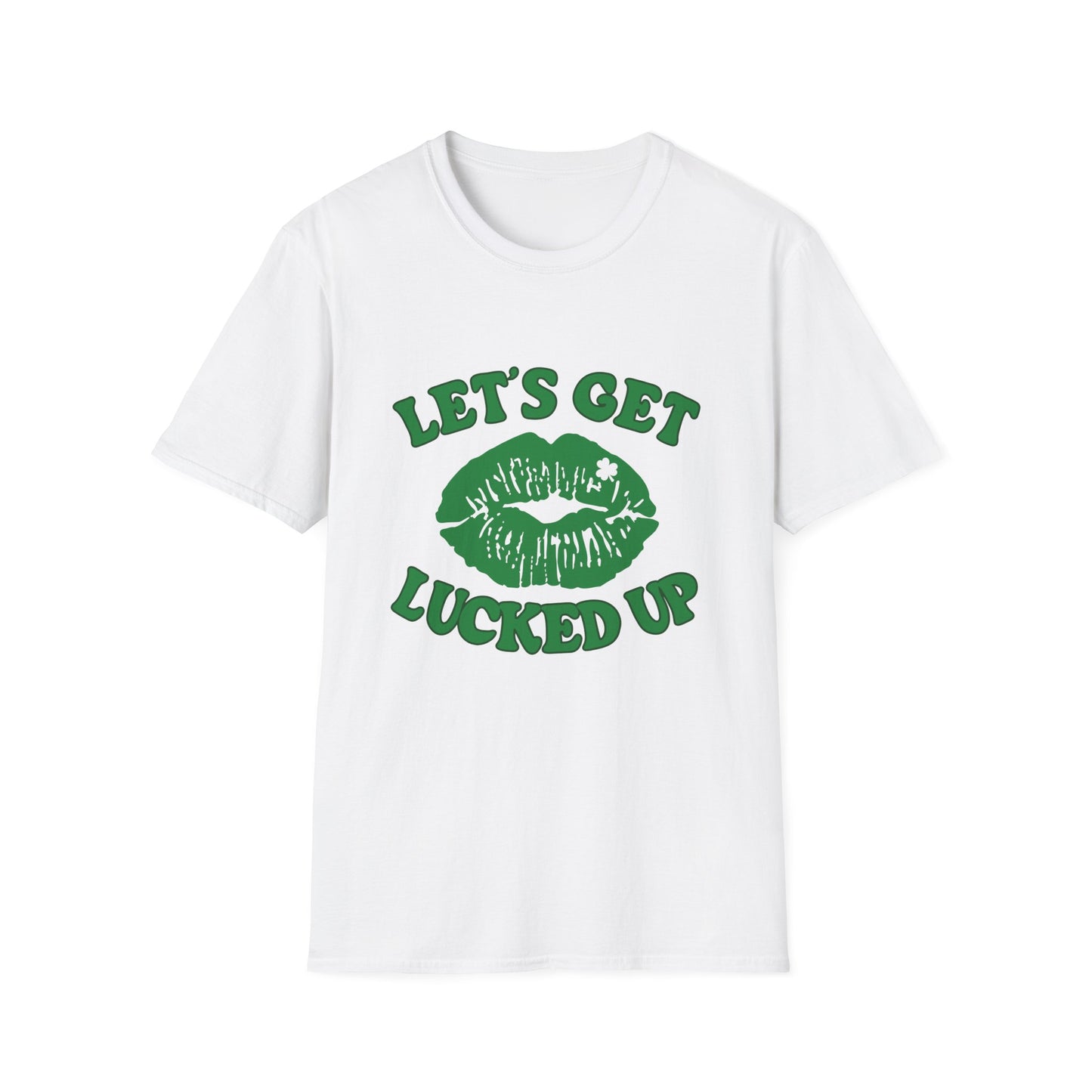 Let's Get Lucked Up - Softstyle T-Shirt - St. Patrick's Day - March Tees