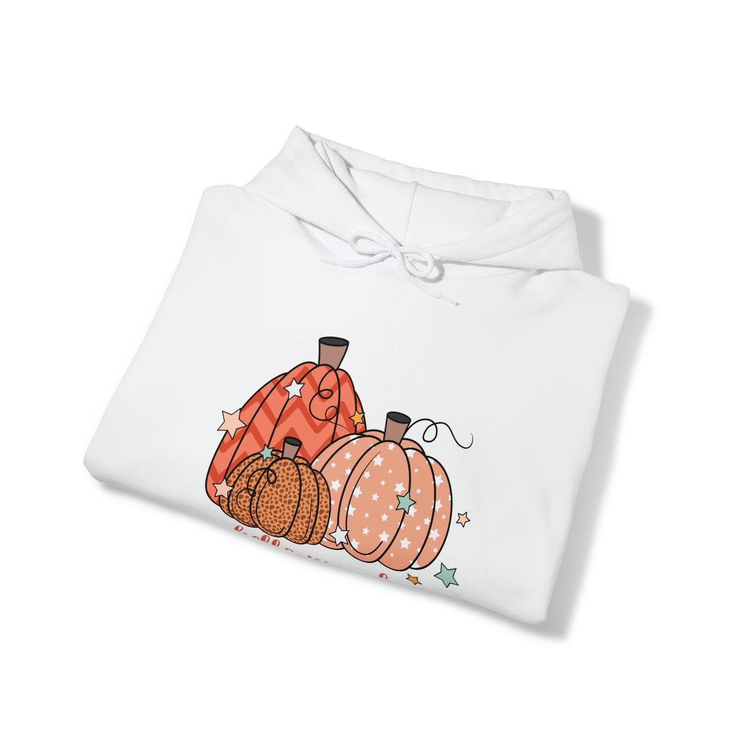 Hello Pumpkin - Fall-Theme Hooded Sweatshirt