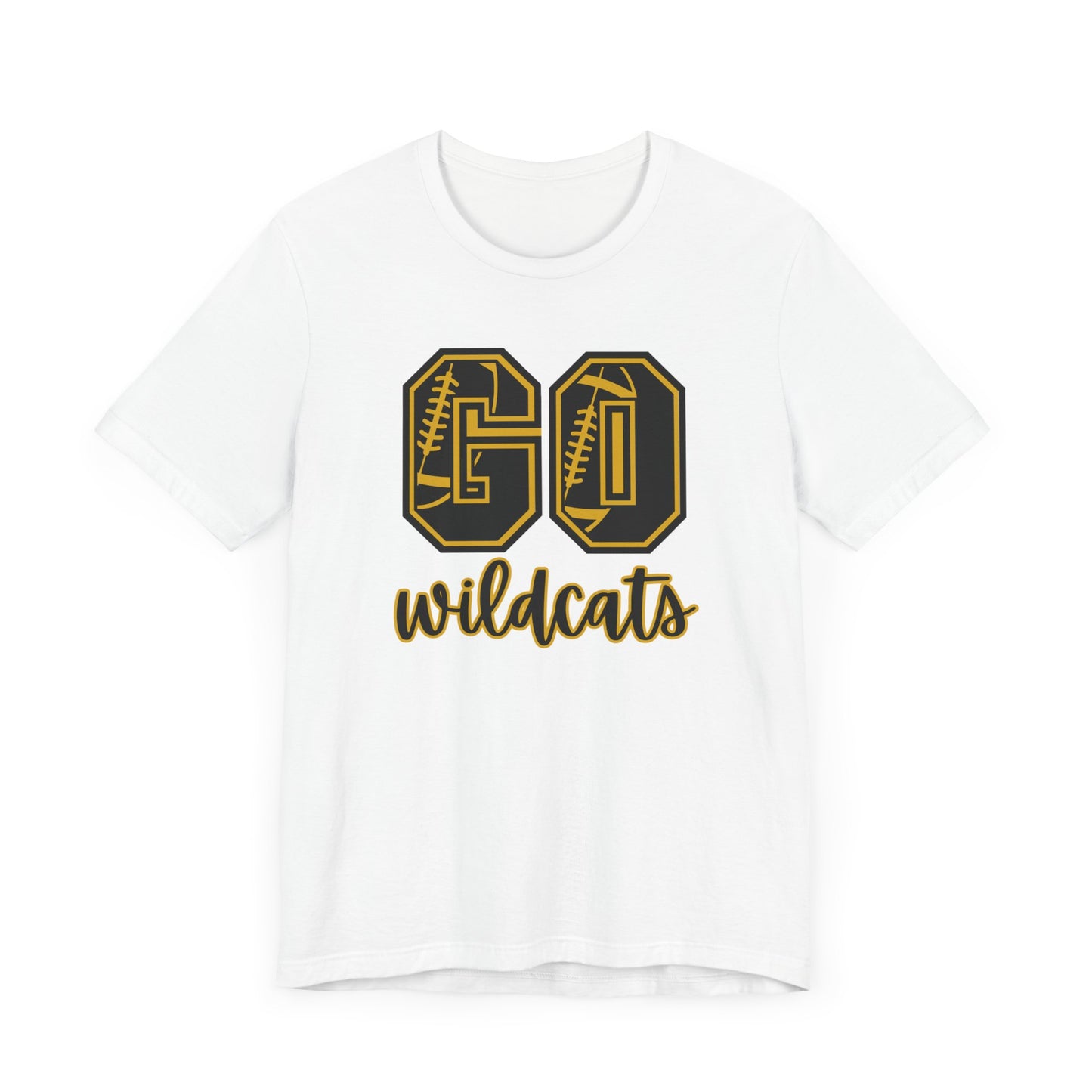 Go Wildcats - Football Mom Jersey Short Sleeve T-shirt: Wear Your Pride