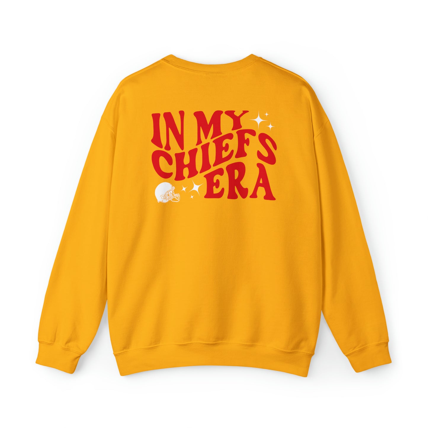 In My Chiefs Era - Football Fan Sweatshirt - Travis Kelce/Taylor Swift