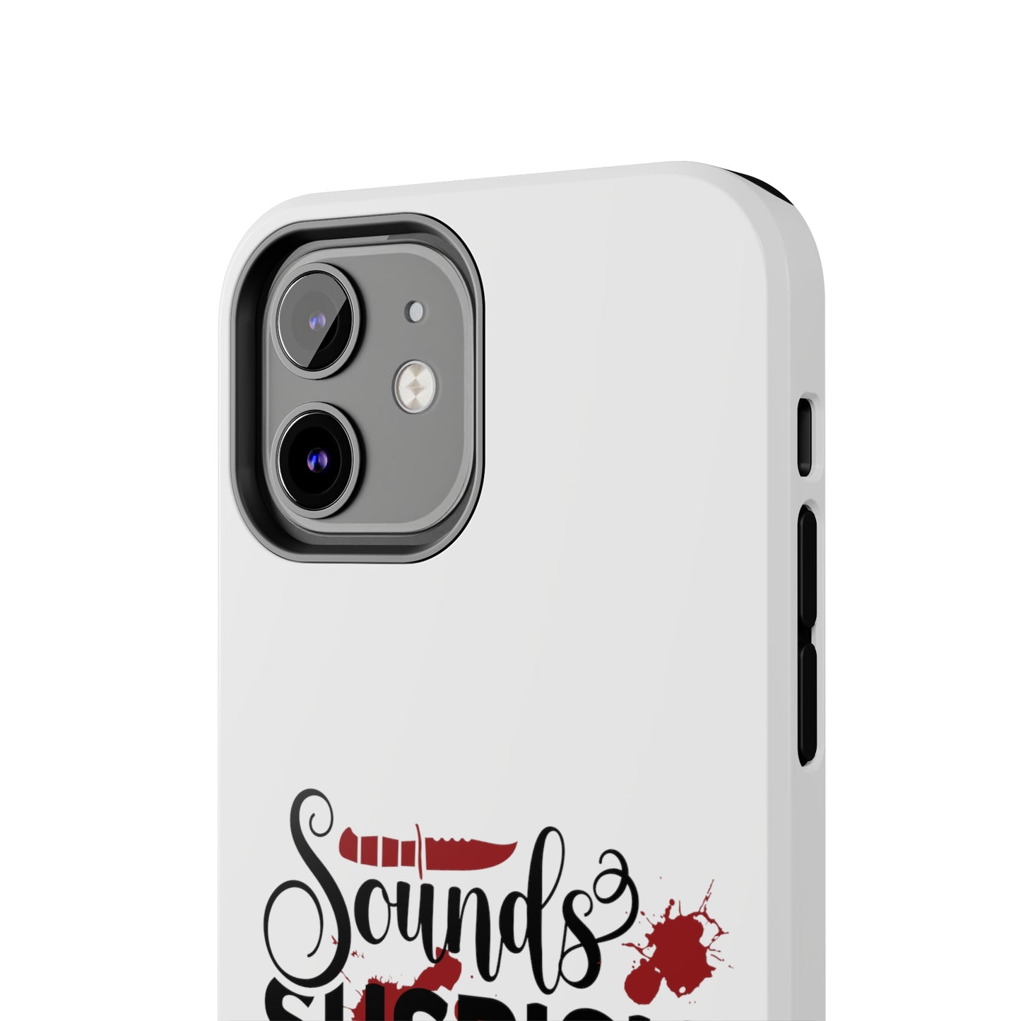 Sounds Suspish I'm In - Phone Case - iPhone 12, 13, 14 Pro, Pro Max - Gray