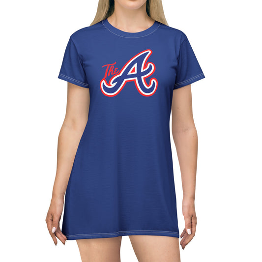 Atlanta Braves T-Shirt Dress: Style and Spirit in One