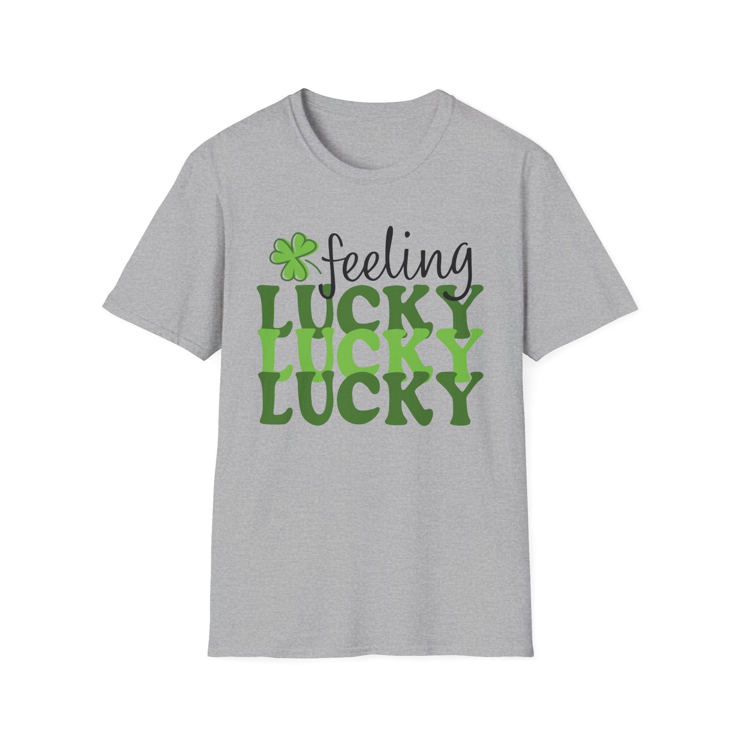 Feeling Lucky - Softstyle T-Shirt - St. Patrick's Day - March Tees