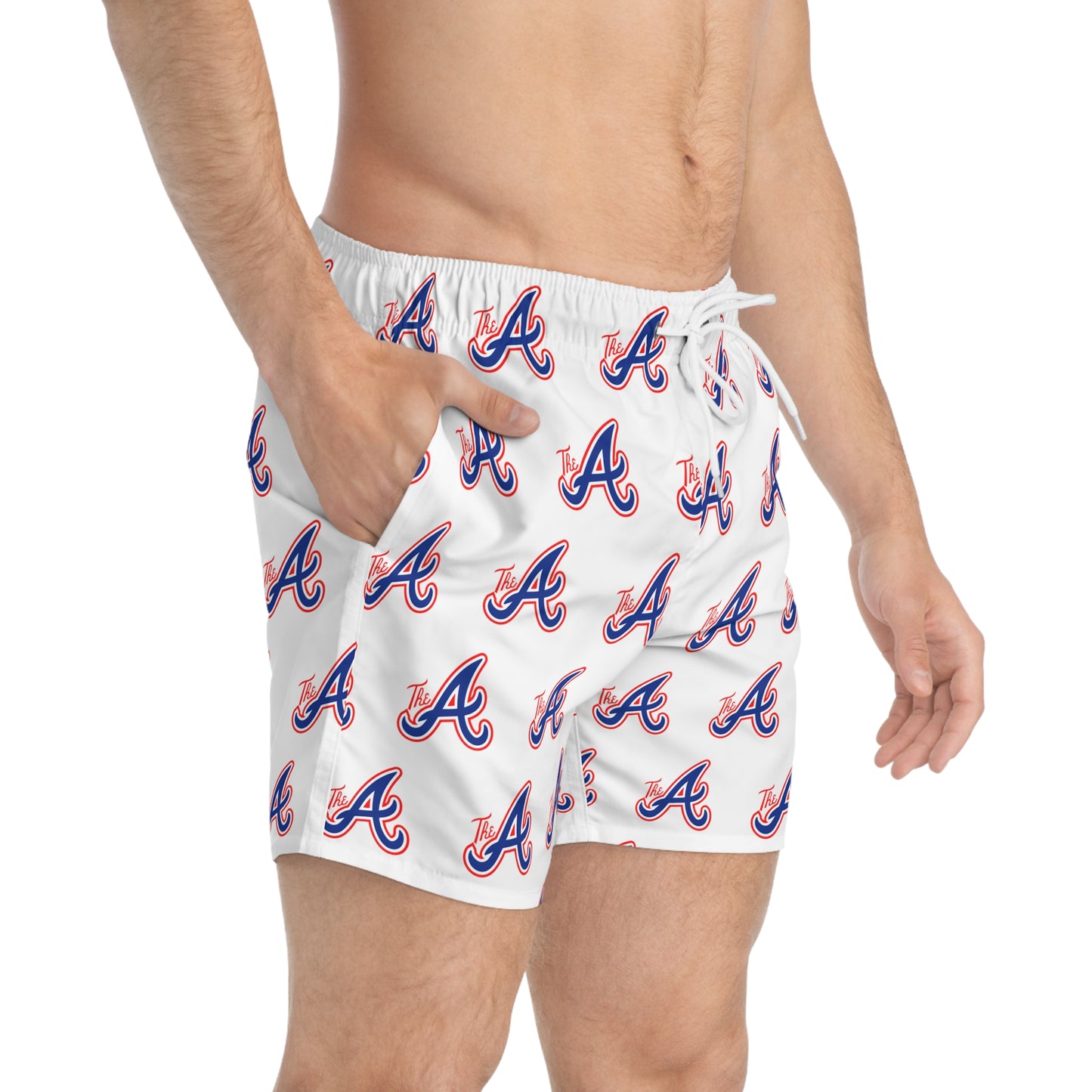 Atlanta Braves Men's Swim Trunks: Show Your Team Spirit with Stylish