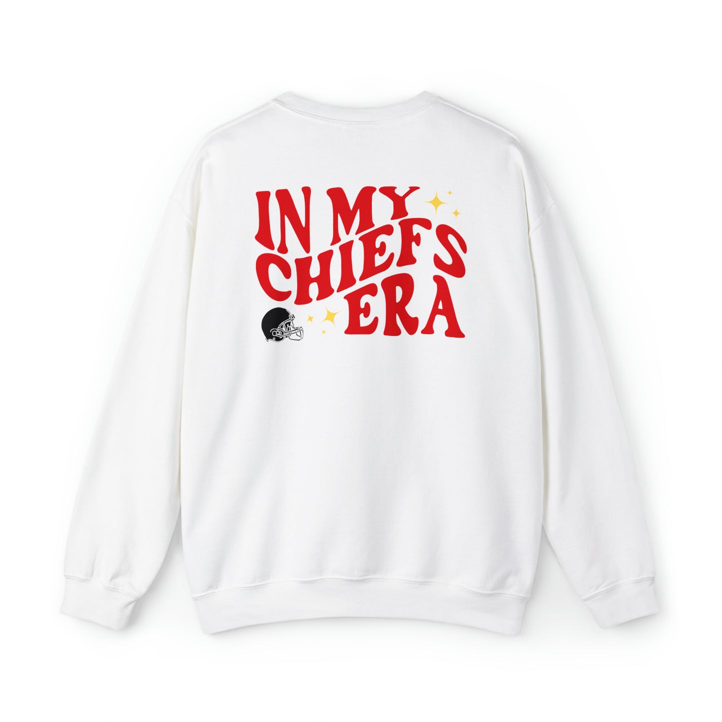 In My Chiefs Era - Football Fan Sweatshirt - Travis Kelce/Taylor Swift