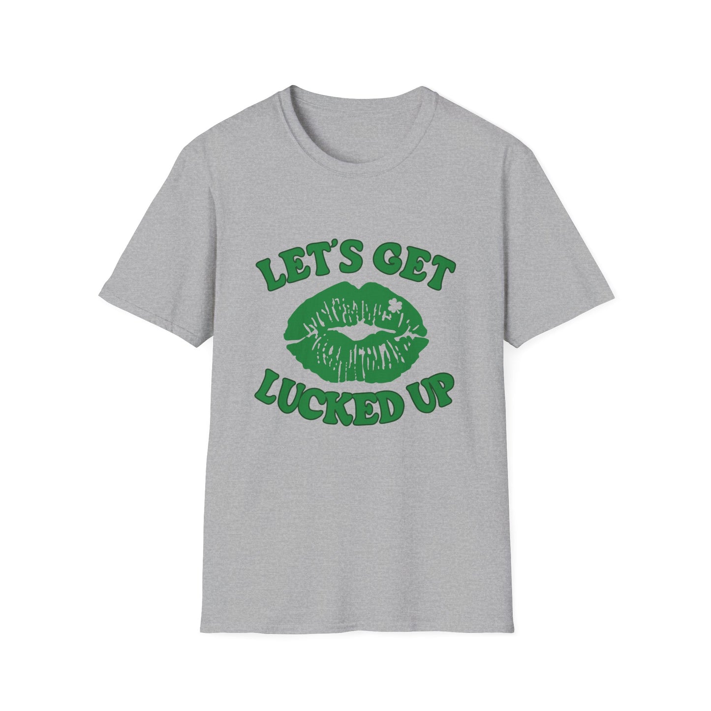 Let's Get Lucked Up - Softstyle T-Shirt - St. Patrick's Day - March Tees