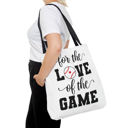 For the Love of the Game - Tote Bag - Baseball Mom