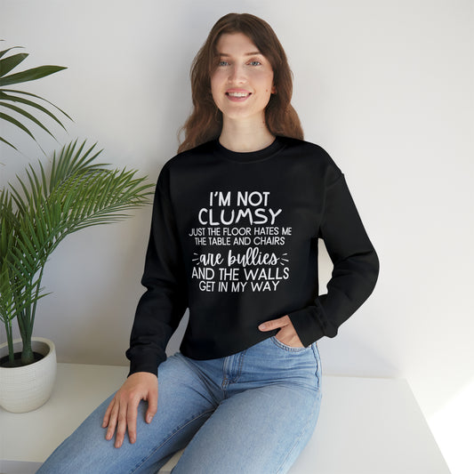 I'm Not Clumsy - Crewneck Sweatshirt - Quirky Humor