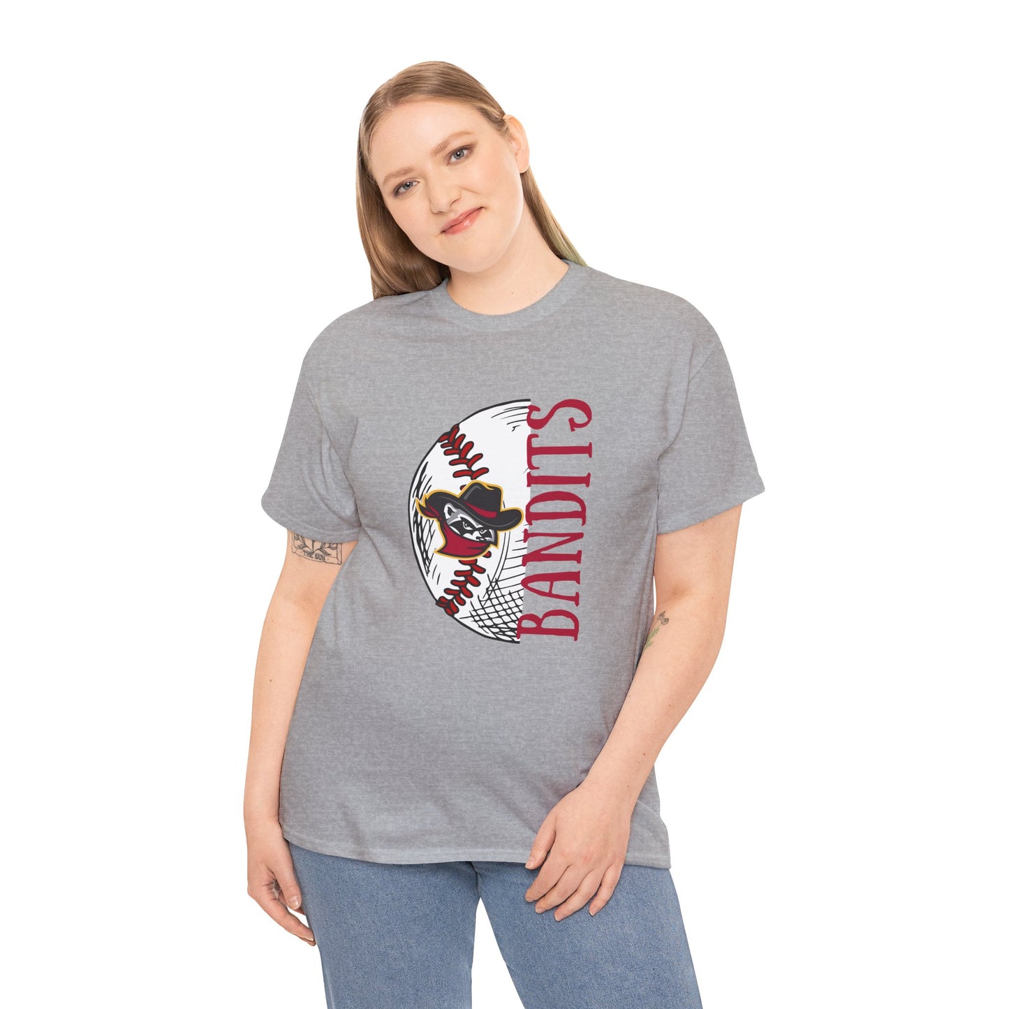 Bandits Baseball - Unisex Cotton T-shirt