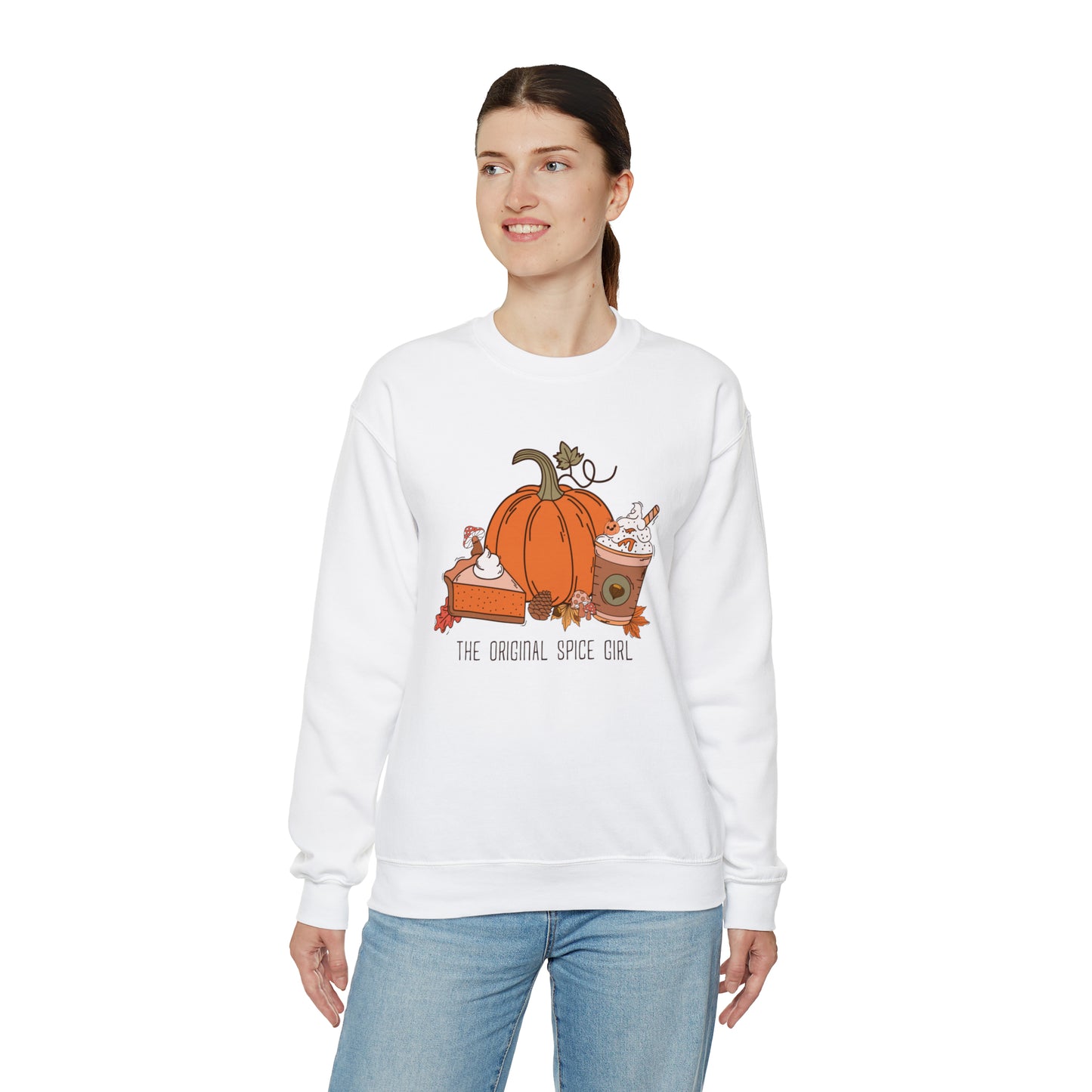 The Original Spice Girl - Fall-Themed Crewneck Sweatshirt